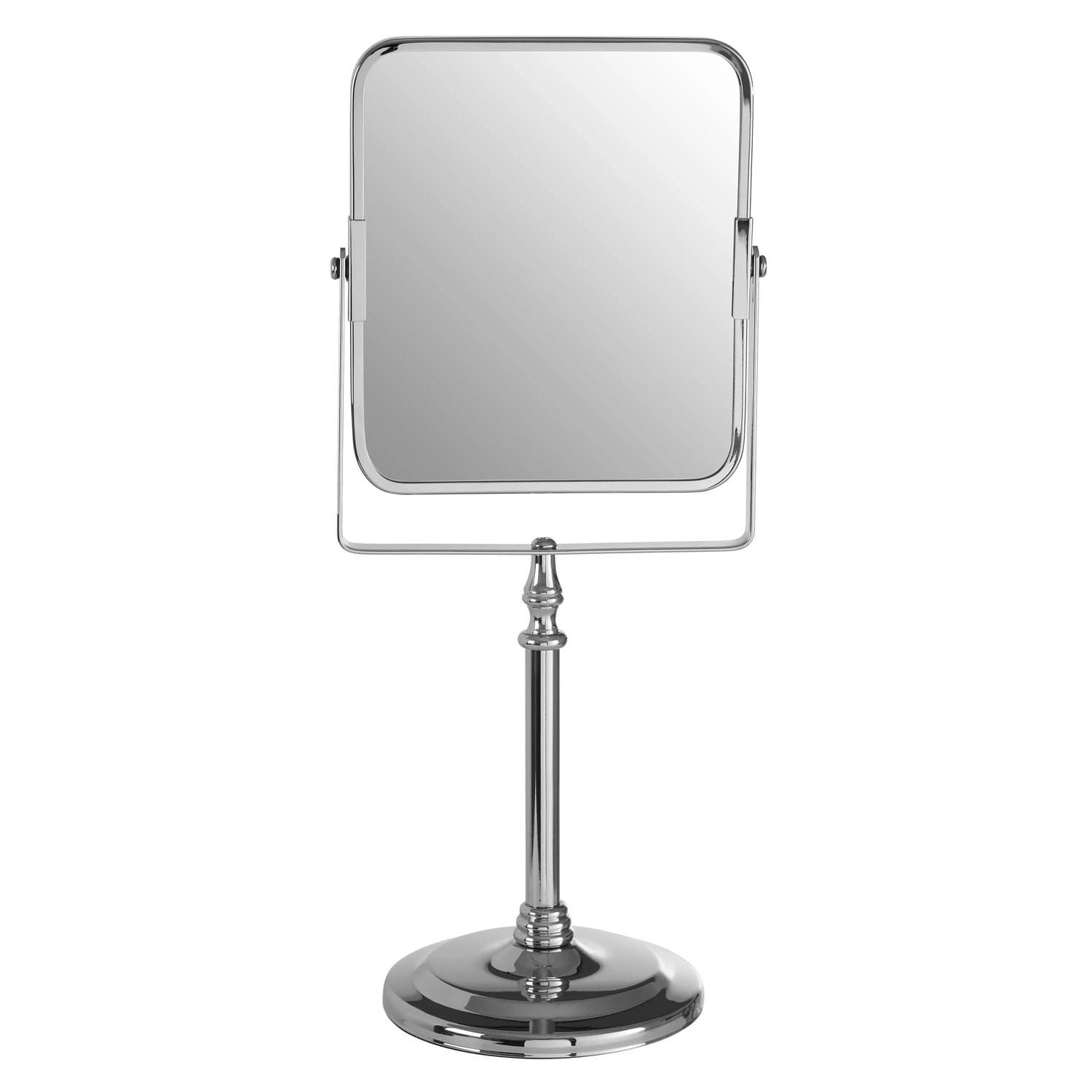 Cassini Chrome Iron Square Table Mirror Julian Charles Home