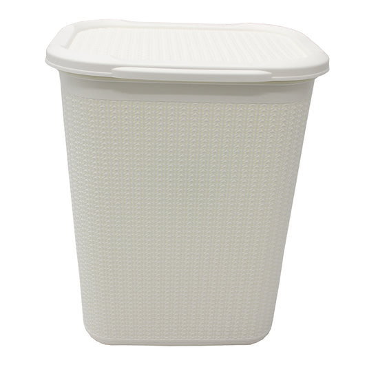 Loop Ivory 50L Laundry Basket