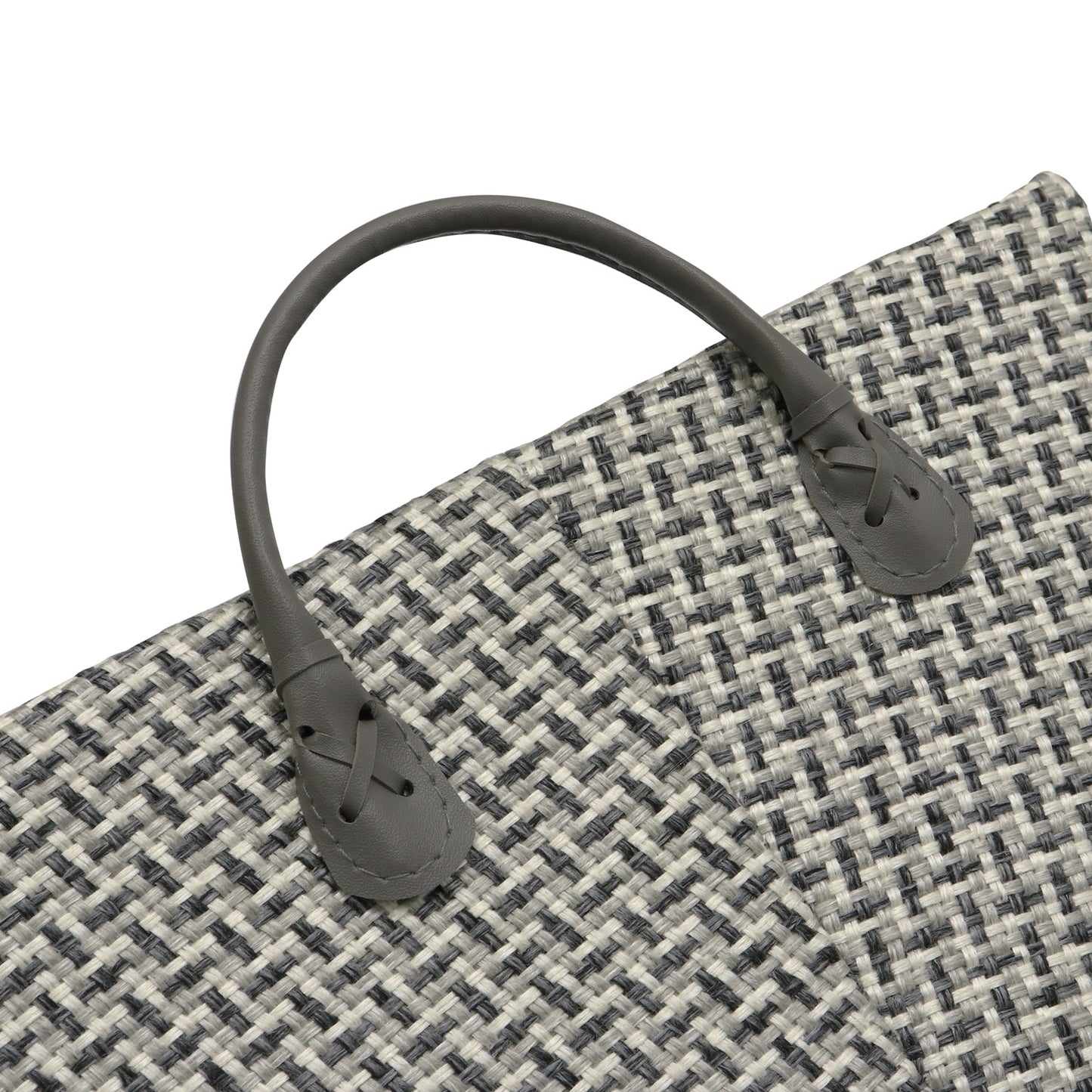 Silva Tapered Rectangular Fabric Storage Basket with Handles