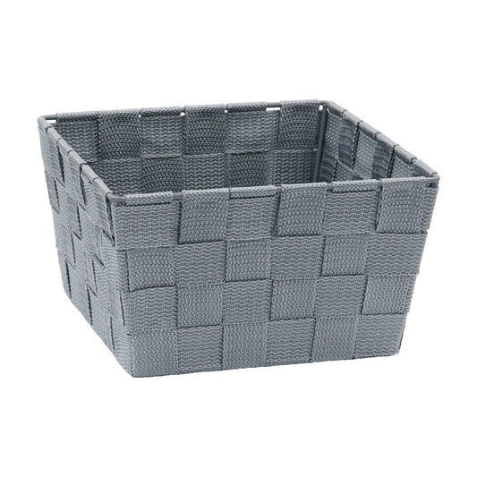 Vichy Square Nylon Storage Basket