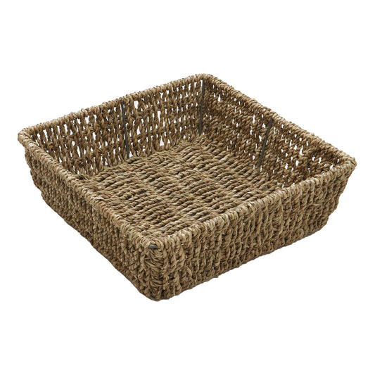 Seagrass Square Storage Tray