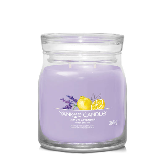 Yankee Candle Lemon Lavender Signature Medium Jar