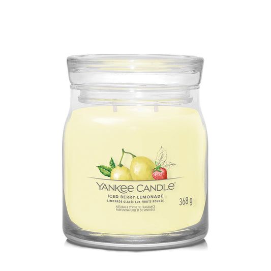 Yankee Candle Iced Berry Lemonade Signature Medium Jar