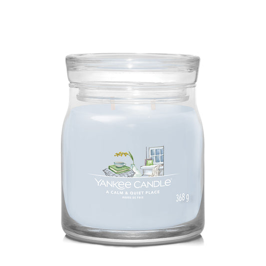 Yankee Candle A Calm and Quiet Place Signature Medium Jar