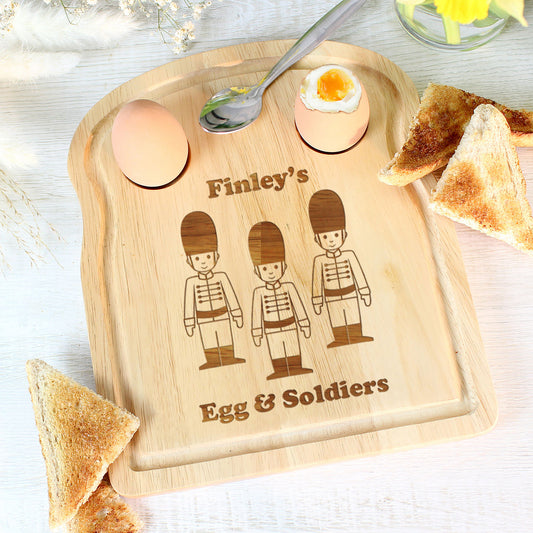 Personalised Soldiers Toast Board