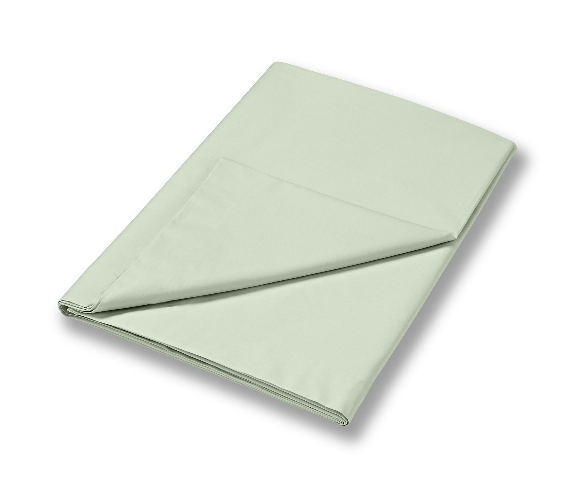 Bianca Green 400TC 100 Cotton Sateen Flat Sheet Julian Charles Home