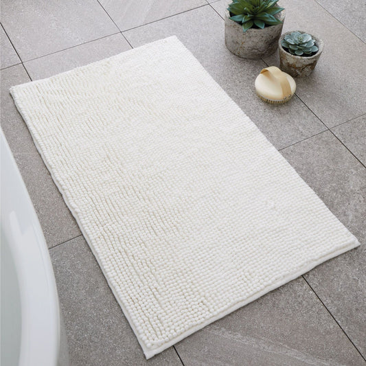 Catherine Lansfield Bobble Cream Bath Mat