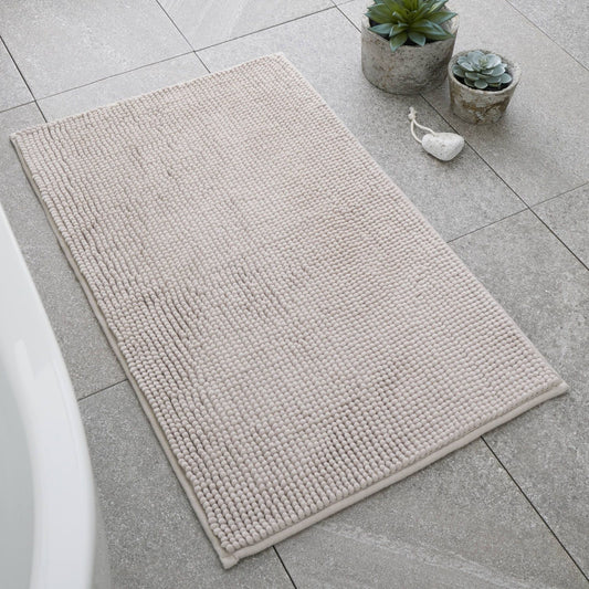 Catherine Lansfield Bobble Natural Bath Mat