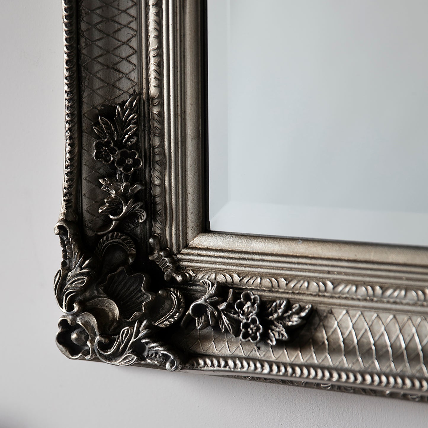 Abbey Antique Silver Leaner Mirror