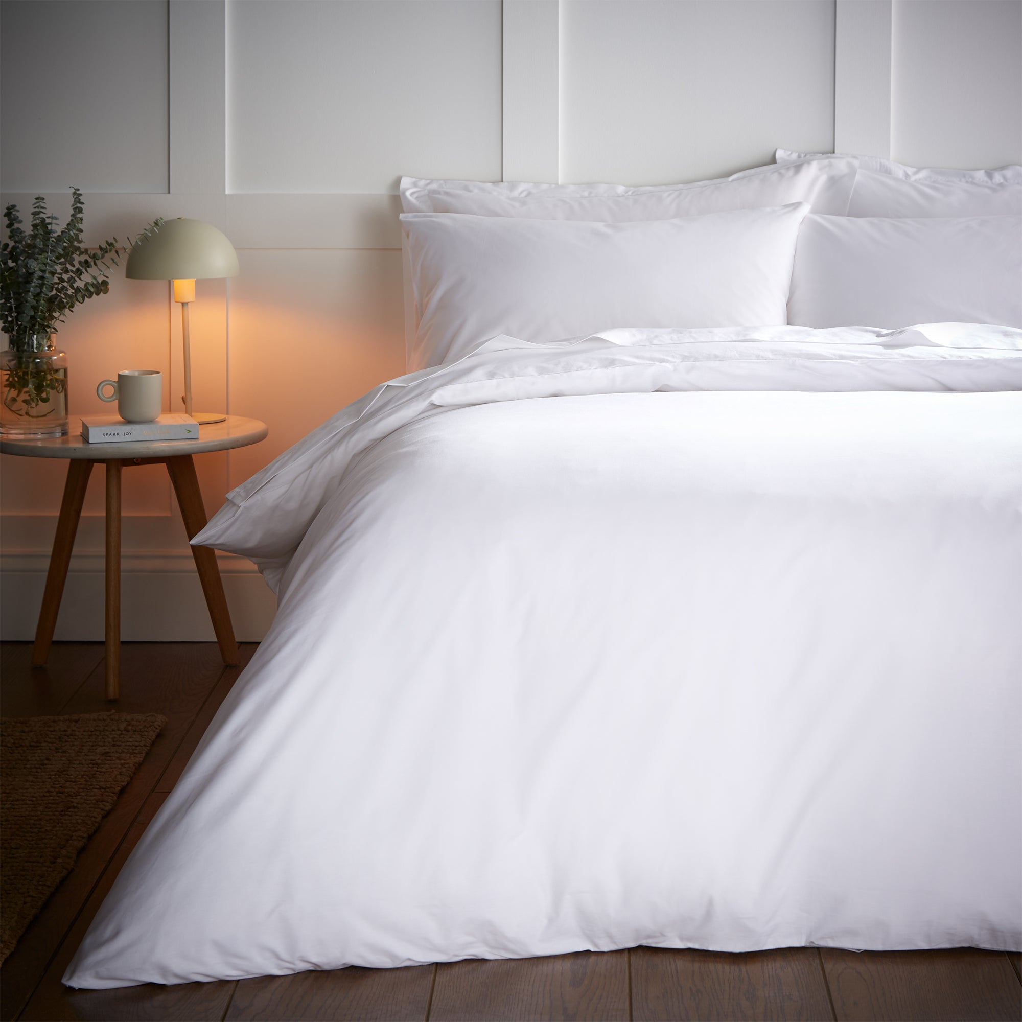 Bianca White 200TC TENCEL™ Lyocell Duvet Set Julian Charles Home