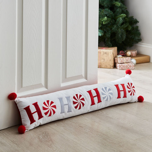 Catherine Lansfield Christmas Ho Ho Ho Door Draught Excluder
