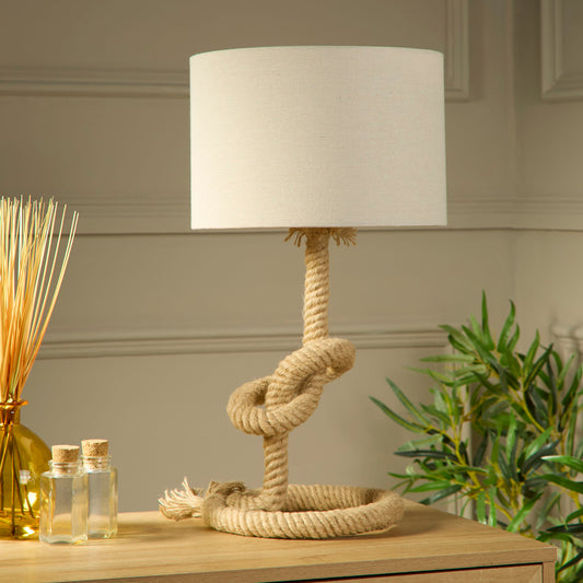 Coastal Knot Rope Table Lamp