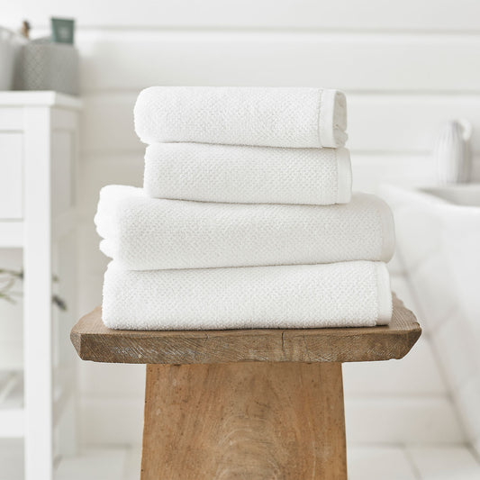 Deyongs White Romeo Quik Dri Cotton Towels