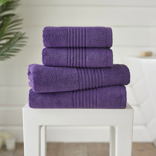 Deyongs Violet Quik Dri Cotton Towels