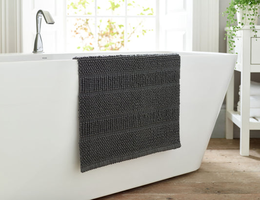 Deyongs Charcoal Romeo Bath Mat