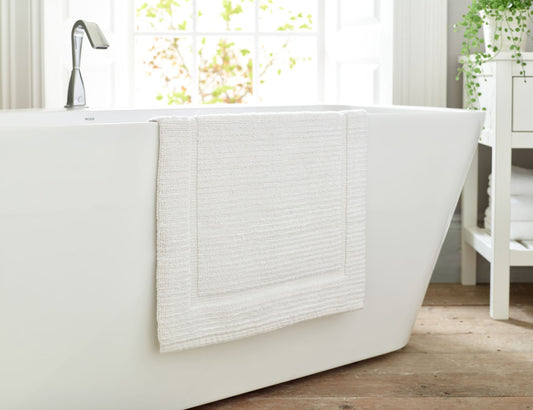 Deyongs White Quik Dri Bath Mat