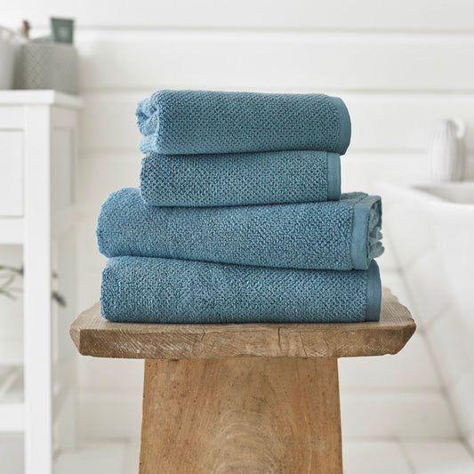 Deyongs Petrol Blue Romeo Quik Dri Cotton Towels
