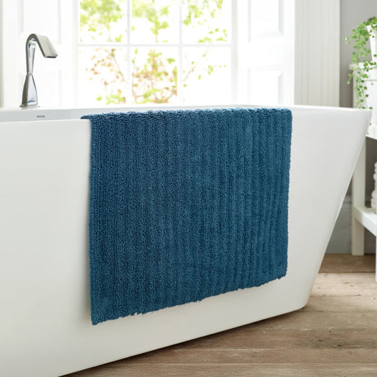 Deyongs Palazzo Petrol Blue Bath Mat
