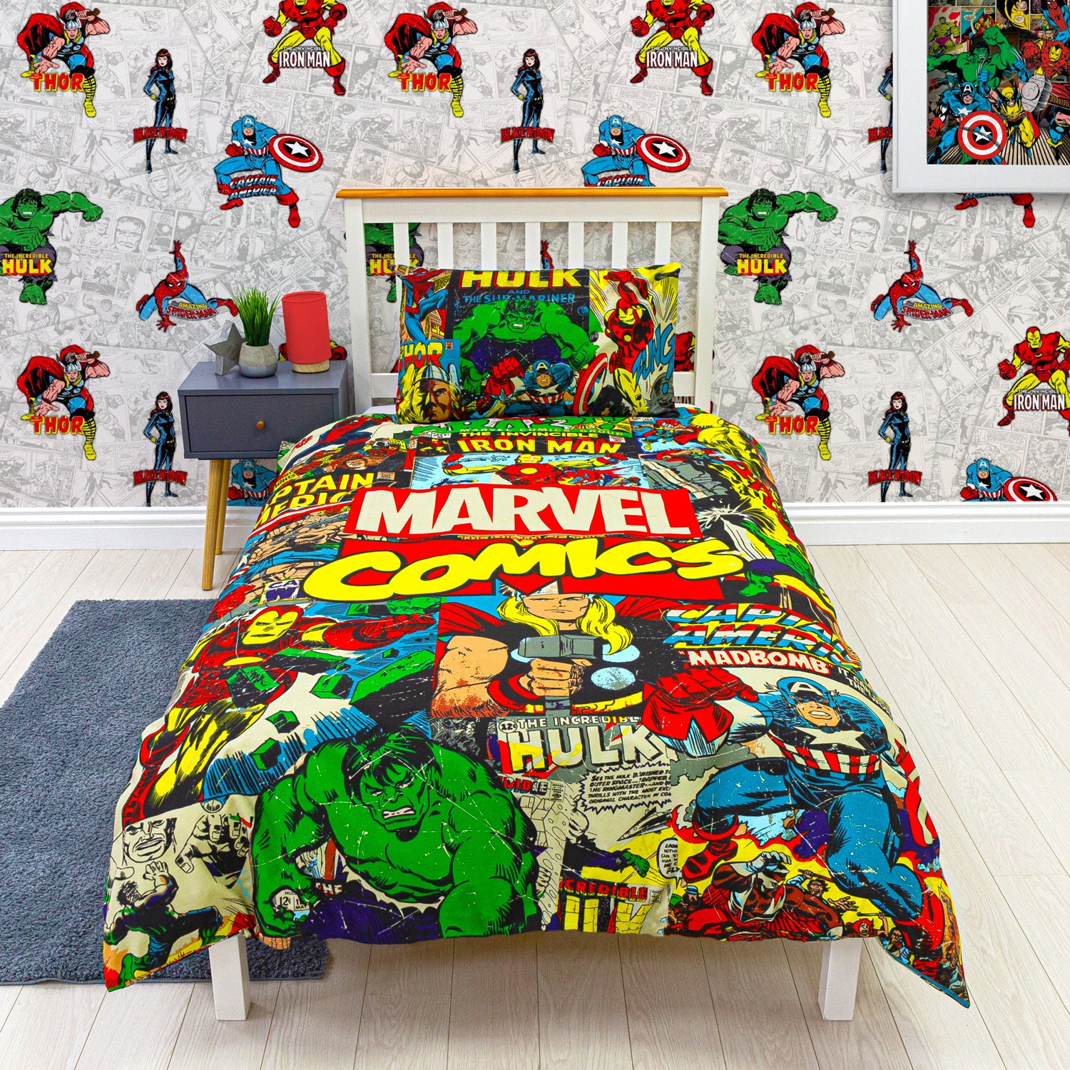 Superhero comforter twin clearance