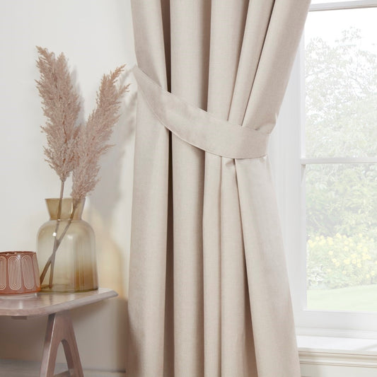 Eclipse Natural Curtain Tie Backs