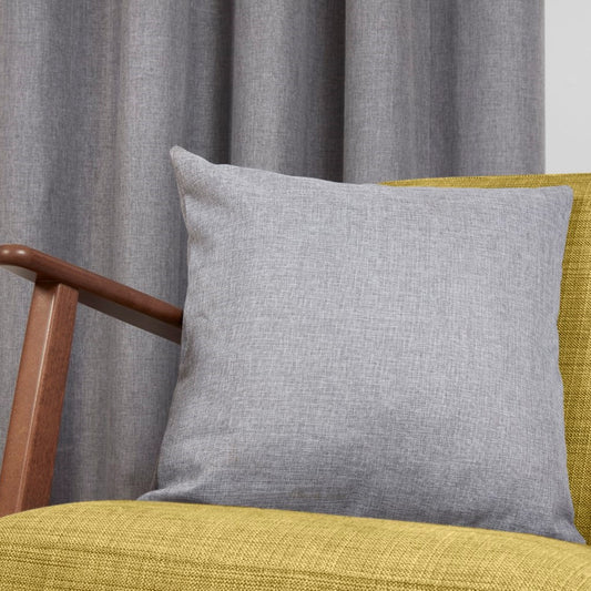 Eclipse Pewter Grey Cushion (45cm x 45cm)