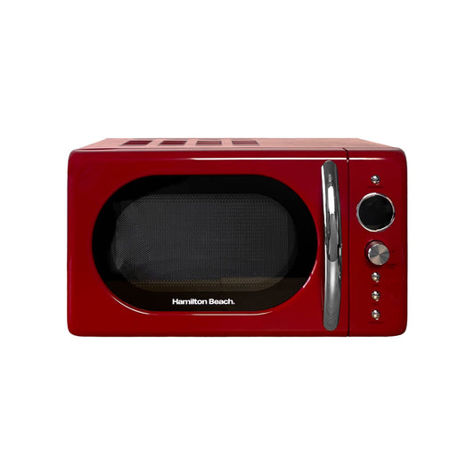 Hamilton Beach 20L 700W Red Retro Microwave