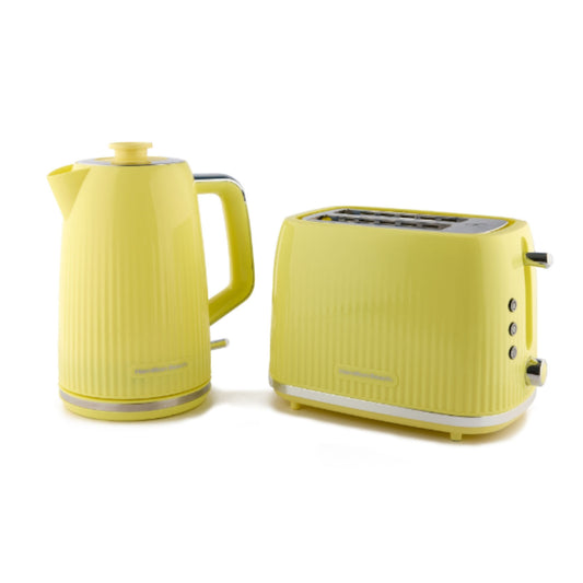 Miami Collection Hamilton Beach Banana Yellow Kettle And Toaster Set