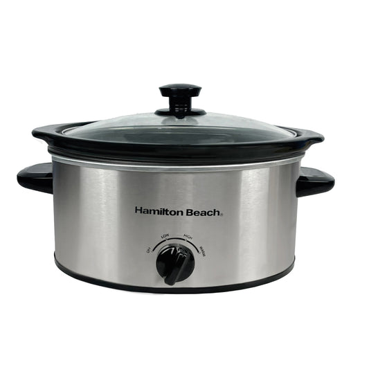 Hamilton Beach 3.5L Silver Slow Cooker