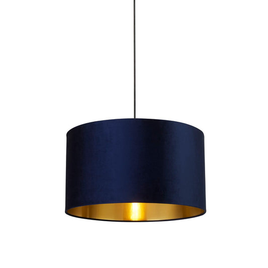 Navy Velvet Light Shade (50cm)