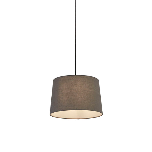 Grey Tapered Linen Light Shade (30cm)