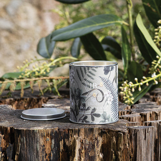 Irish Botanicals Dandelion & Dock Leaf Tin Candle