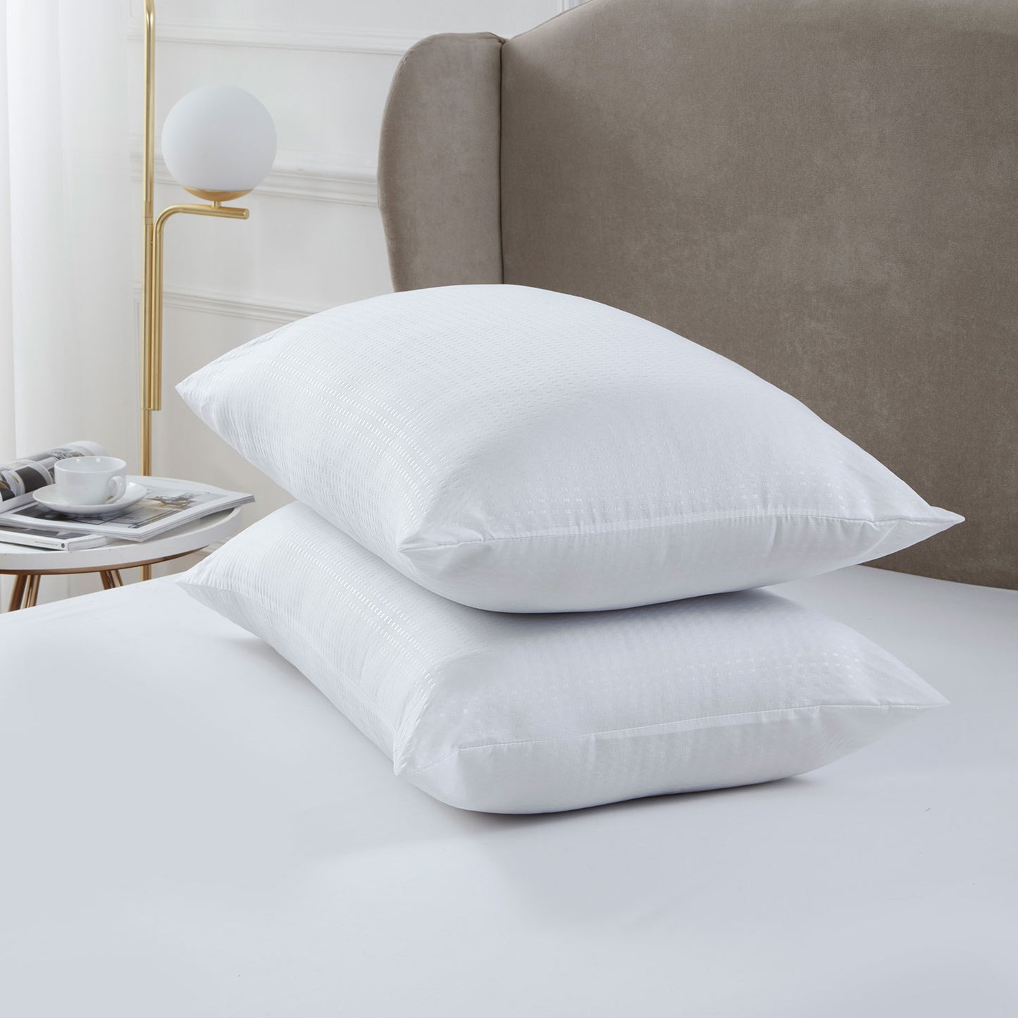 Luxe Side Sleeper Pillow Pair - Medium Support