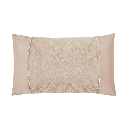 Regency Natural Jacquard Boudoir Cushion