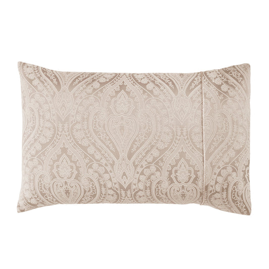 Regency Natural Jacquard Housewife Pillowcases (Pair)
