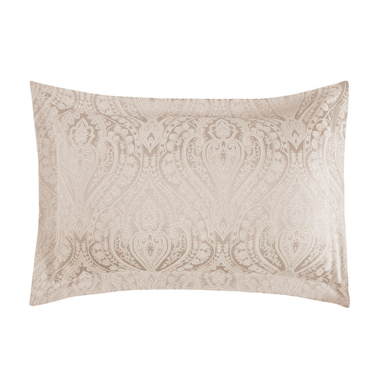 Regency Natural Jacquard Oxford Pillowcases (Pair)