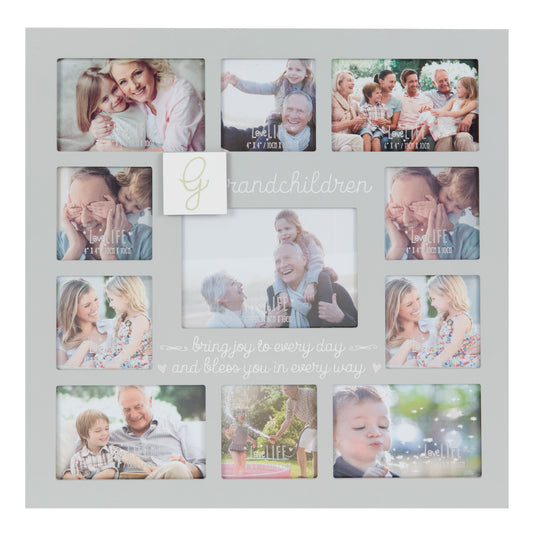 Multi Aperture Grey Grandchildren Frame
