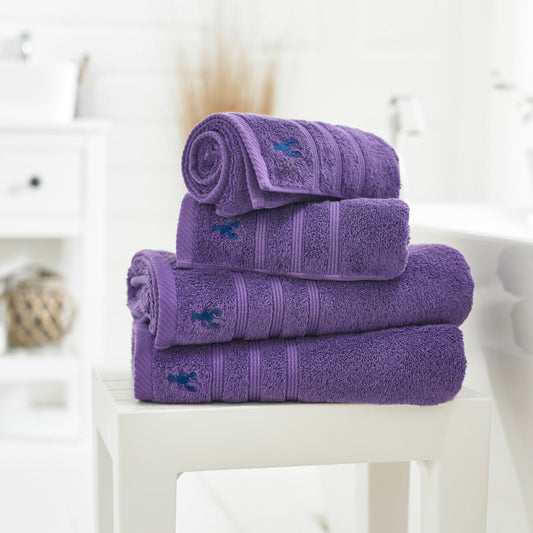 Lobster Creek Purple Kaleidoscope Towels