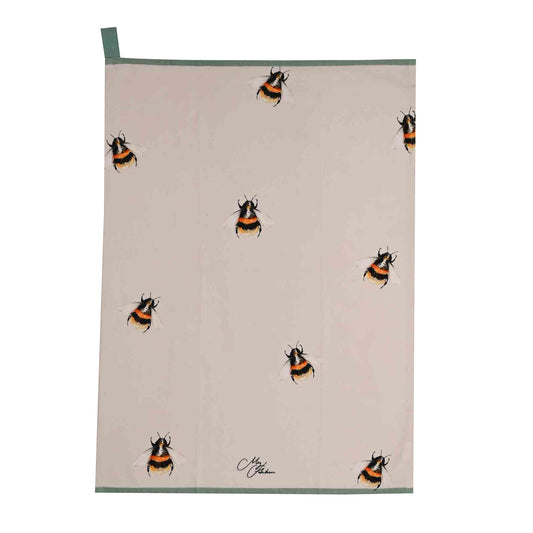 Meg Hawkins Bee Cotton Tea Towel
