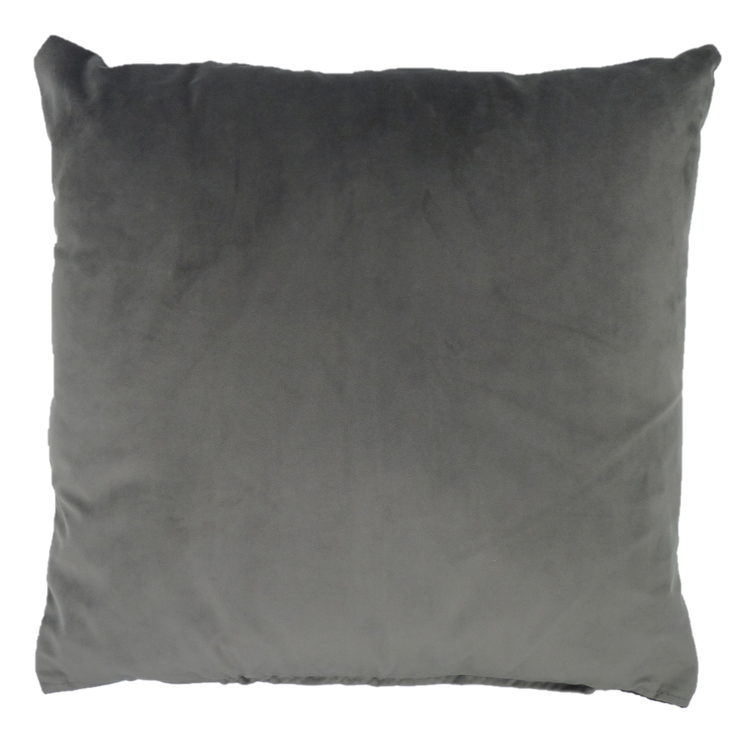 Opulence Steel Grey Velvet Cushion Cover (50cm x 50cm) Julian Charles