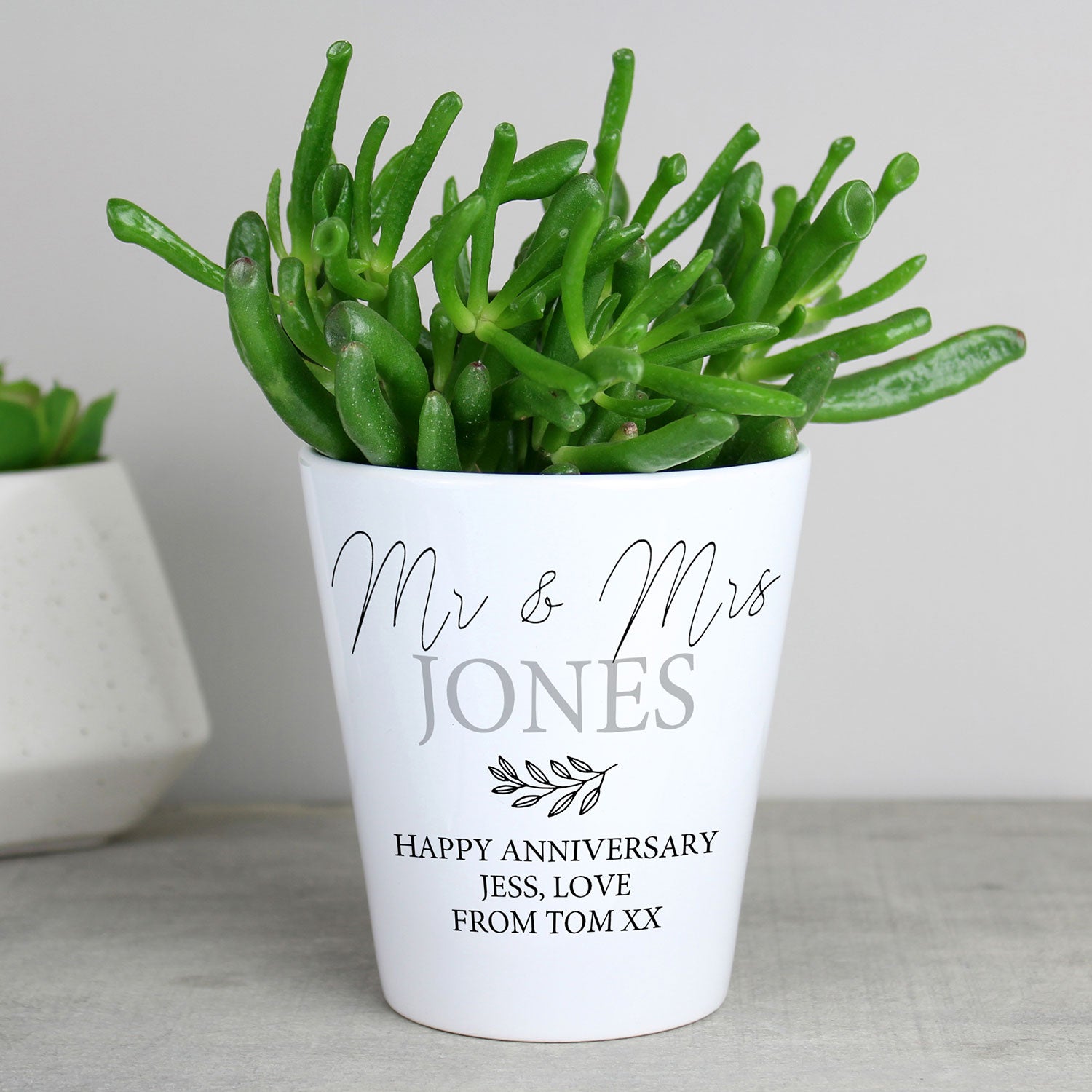 personalised plant pots Personalised Plant Pot