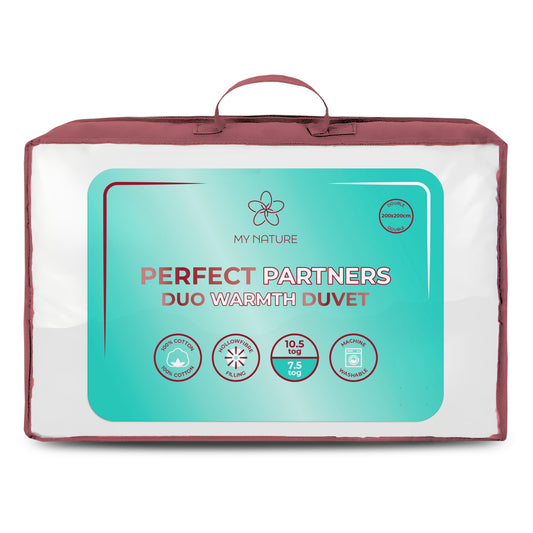 My Nature Perfect Partners Dual Tog Duvet - 10.5/7.5 Tog