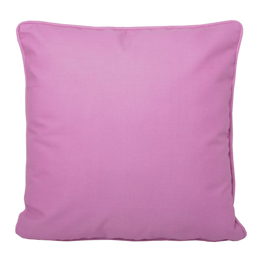 Pink Plain Dye Outdoor Cushion (43cm x 43cm)