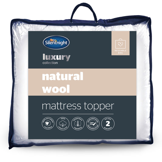 Silentnight Wool Mattress Topper