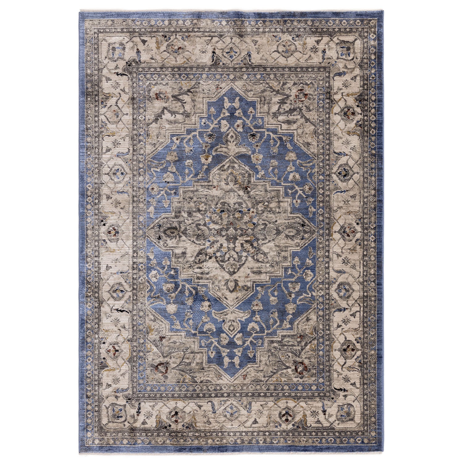 Sovereign Blue Medallion Rug Julian Charles Home