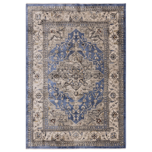 Sovereign Blue Medallion Rug