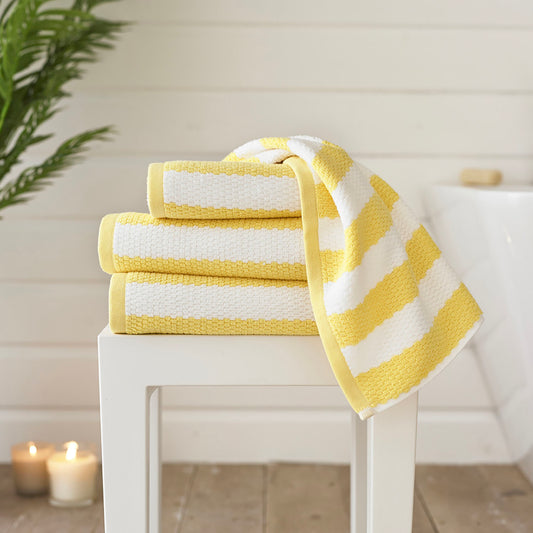 Lobster Creek Yellow Boston Towels