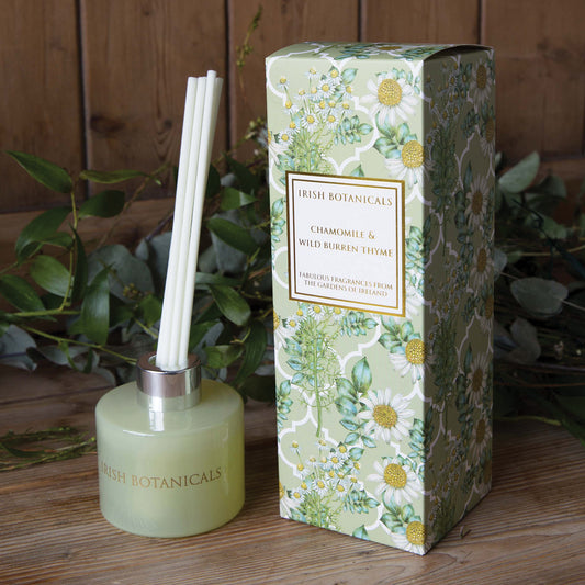 Irish Botanicals Chamomile and Wild Burren 120ml Diffuser