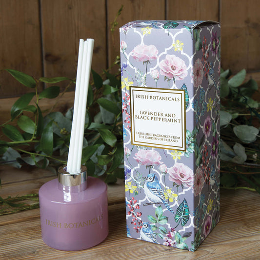 Irish Botanicals Lavender and Black Peppermint 120ml Diffuser