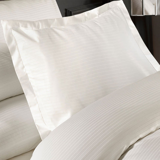 Grosvenor Cream 1000 Thread Count Pin Stripe Oxford Pillowcase