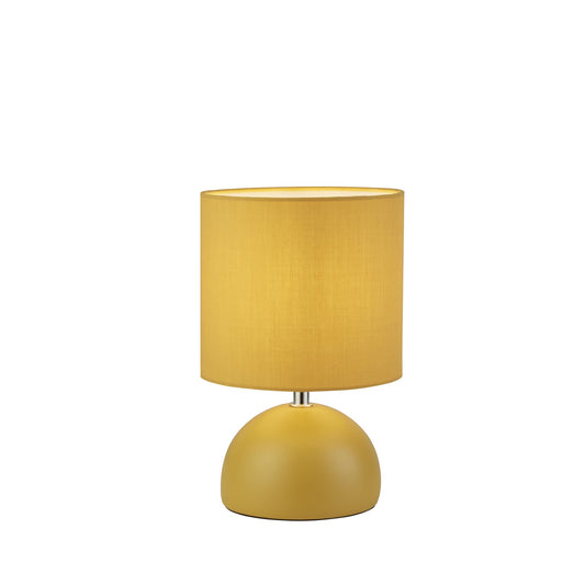 Ochre Ceramic Table Lamp